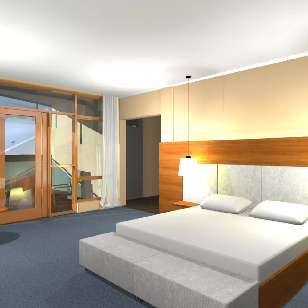 Penthouse - Master Bedroom