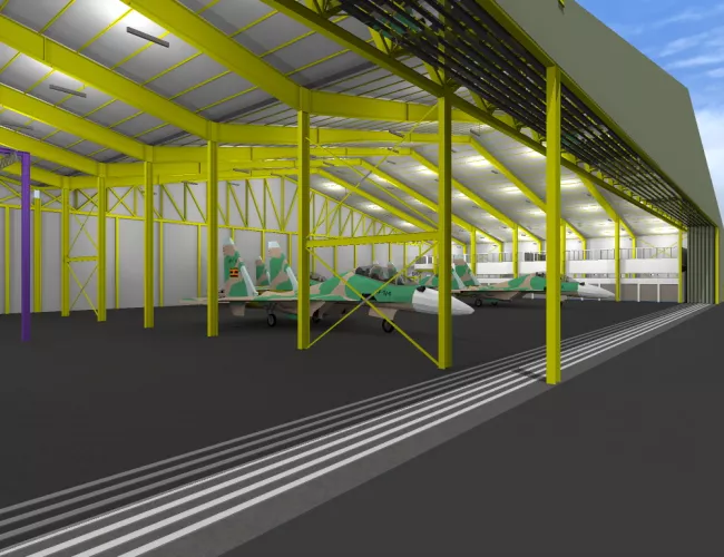 Hangars for New Su-30 Jets for UPDAF - Nakasongola Airbase